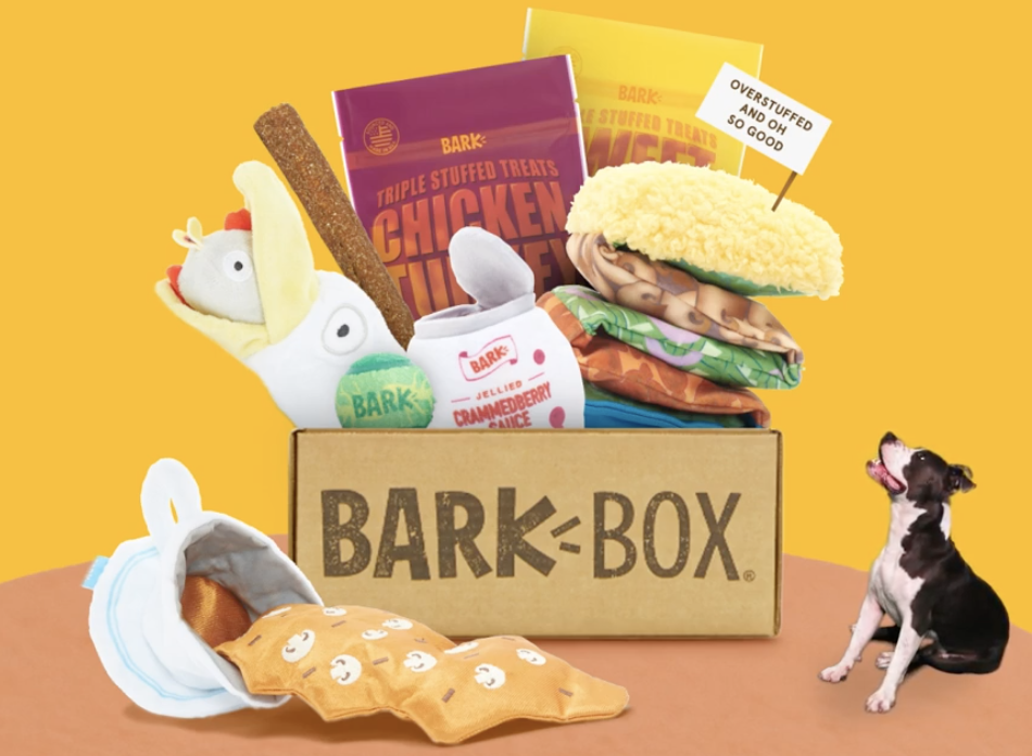 In a barkbox pigs blanket People think