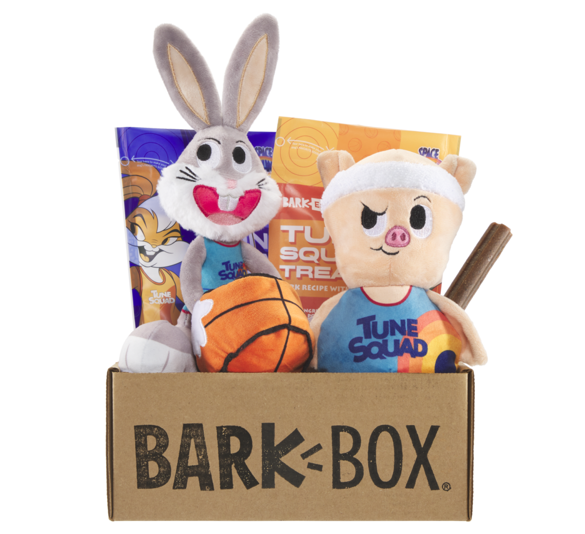 Your Dog’s The MVP On The Tune Squad In July’s BarkBox: “Space Jam: A New Legacy”